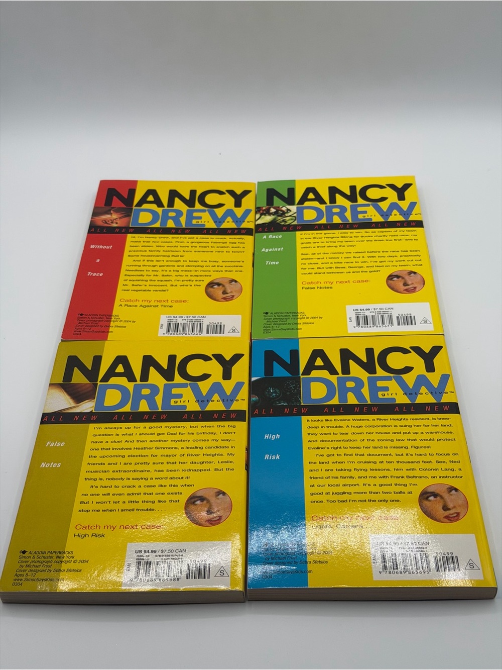 Nancy Drew Girl Detective Sleuth Set by Carolyn Keene Paperback Book Set - Picture 12 of 12